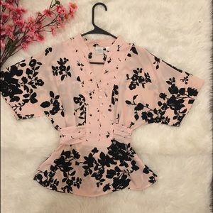 NWOT Flowy Button Down Blouse